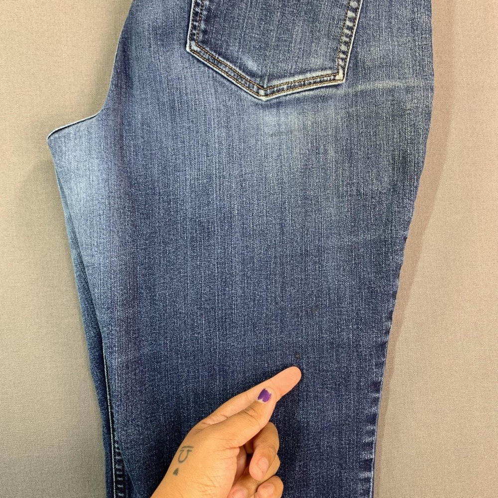 Duluth Trading Co Jeans Women 36x30 Fit Blue Mid Rise Bootcut Stretch Denim - Picture 15 of 16